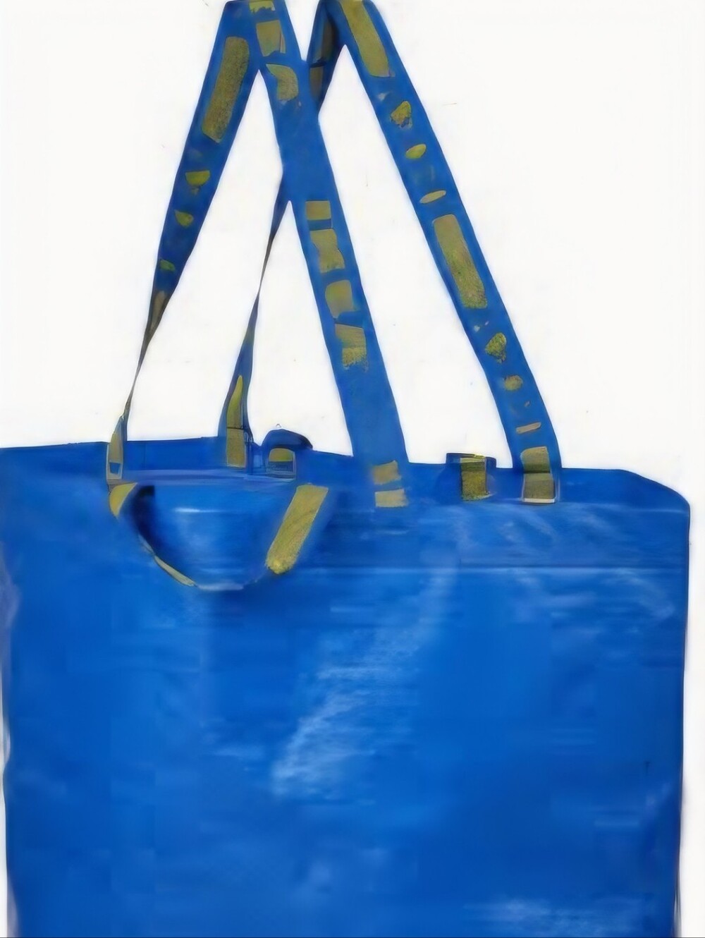 NWT 4 IKEA FRAKTA Bags Medium Blue Reusable Shopping Laundry Storage Moving Tote